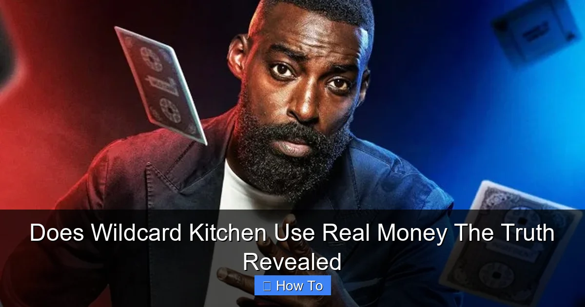 Does Wildcard Kitchen Use Real Money The Truth Revealed