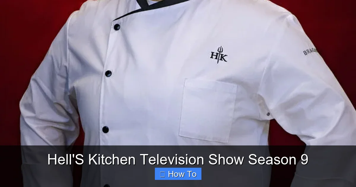 Hell'S Kitchen Television Show Season 9