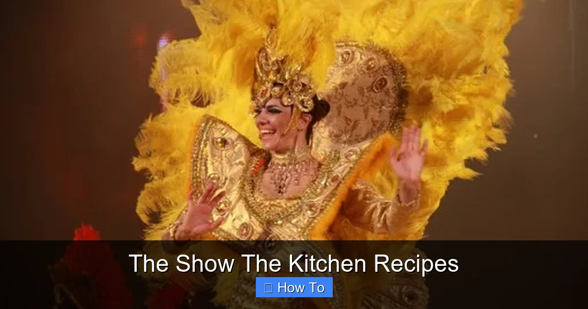 The Show The Kitchen Recipes