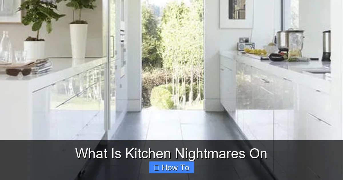What Is Kitchen Nightmares On