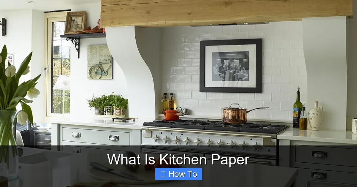 What Is Kitchen Paper