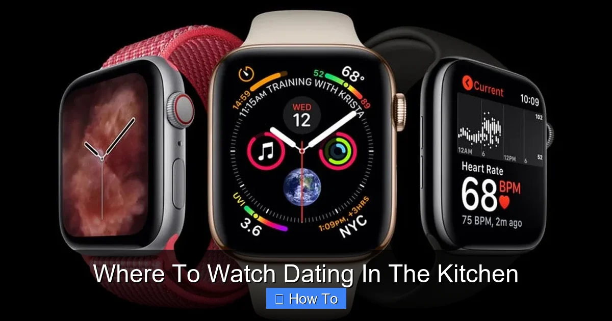 Where To Watch Dating In The Kitchen