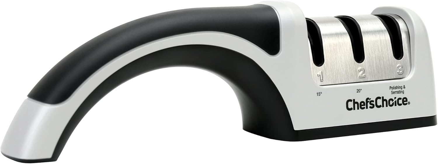Master Your Edges: 5 Best Home Knife Sharpening for Pro Results 6 Chef'sChoice Manual Knife Sharpeners for 15- and 20-Degree Straight-Ed