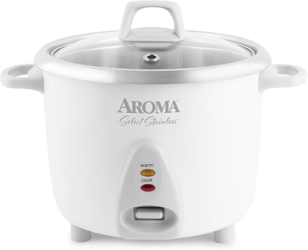 7 Best Aroma Rice Cooker: Expert Picks for Flawless Grains 6 Aroma Stainless Steel Rice Cooker with Uncoated Inner Pot and Warmer,