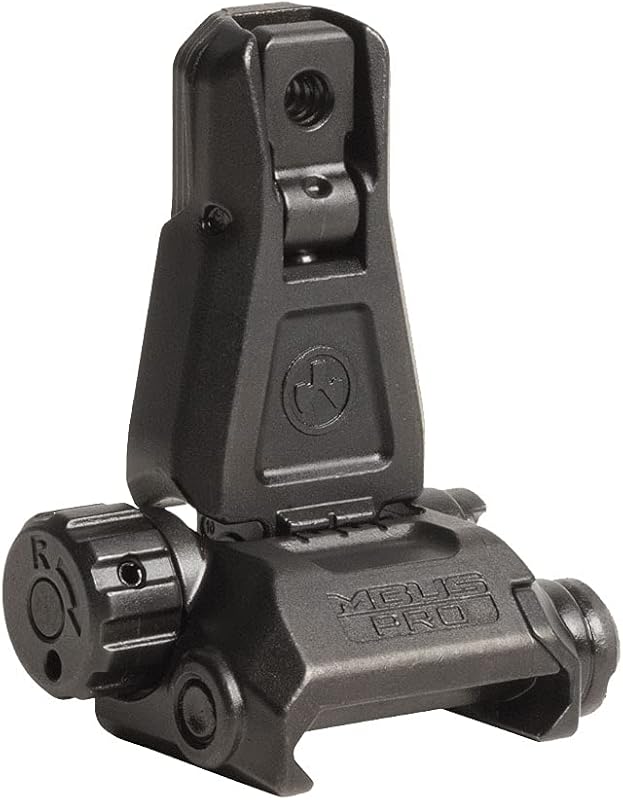 Expert-Approved: 8 Best AR Iron Sights for Quality & Reliability 3 Magpul MBUS PRO Steel Flip-Up Backup Iron Sights - Best AR-15 Sights