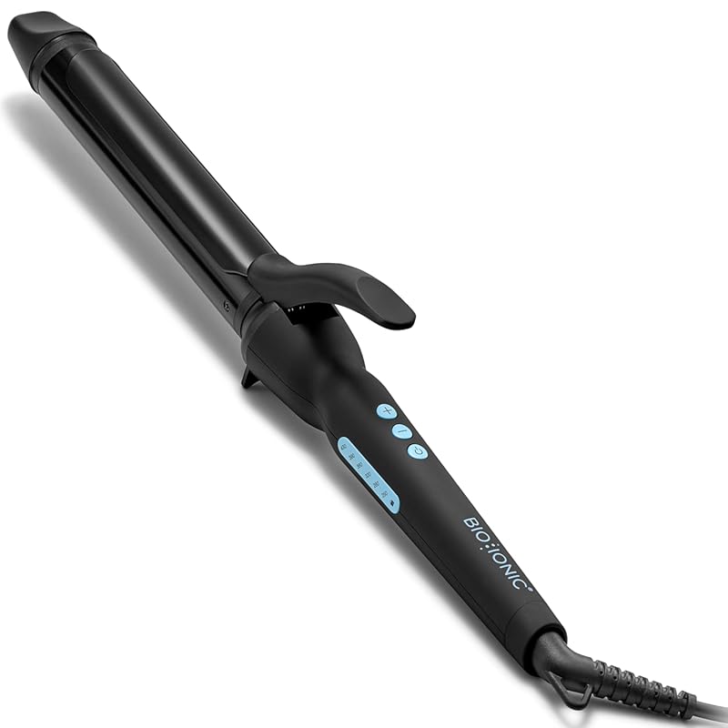 Expert-Approved: 7 Best Curling Iron Brands for Stunning Curls 4 Bio Ionic Long Barrel Curling Iron with Moisture Heat for Beautiful, L