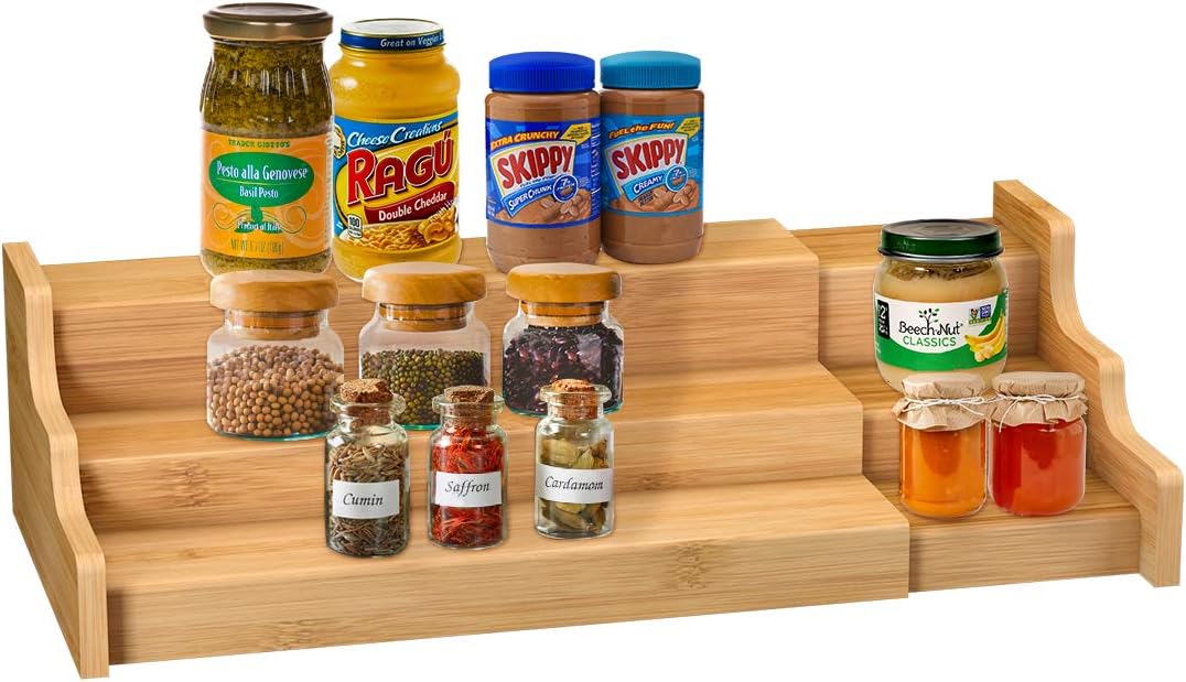 Spice Rack Kitchen Cabinet Organizer