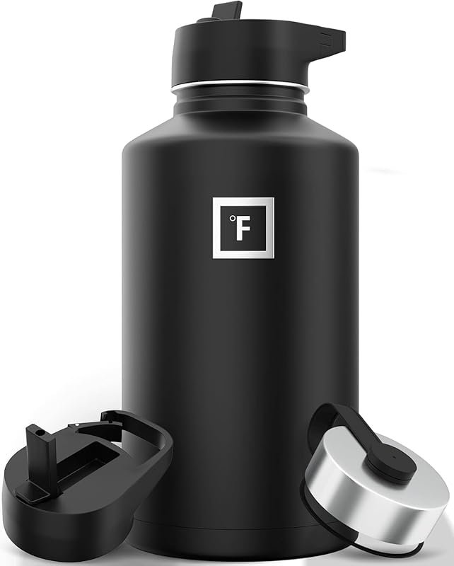 8 Best 64 oz Water Bottles: Durable, Reliable & Expert-Approved 5 IRON FLASK 64 oz Insulated Stainless Steel Wide Mouth Water Bottle wit