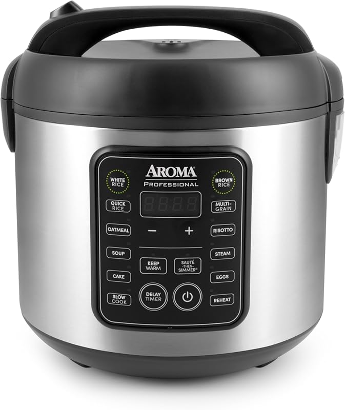 7 Best Aroma Rice Cooker: Expert Picks for Flawless Grains 4 Aroma Digital Rice Cooker (10-Cup): Multicooker, Steamer, Slow Cooker