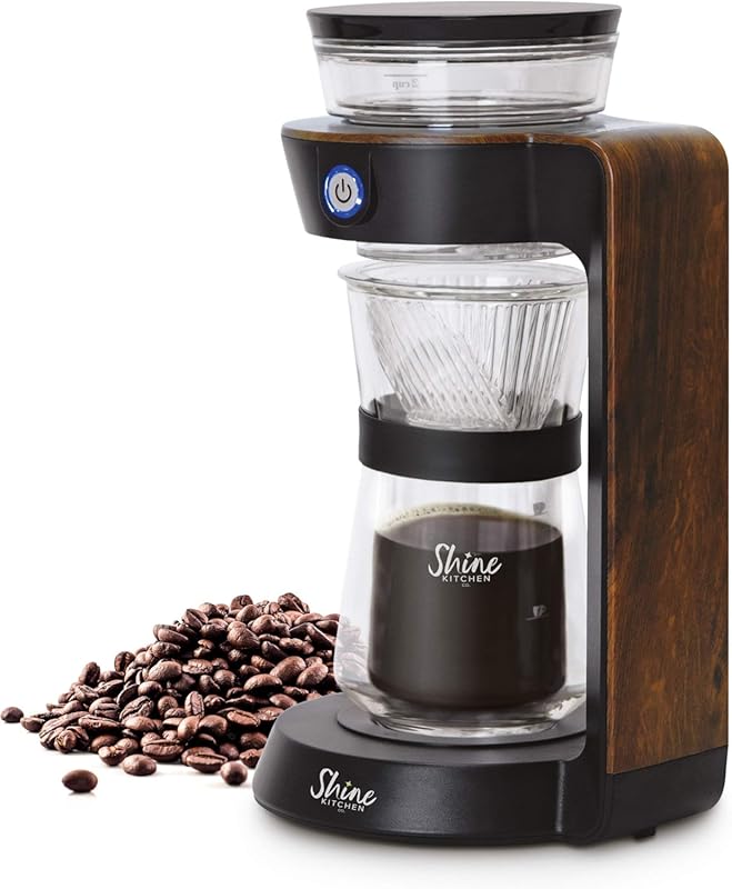 7 Best Pour Over Coffee Maker Automatic: Expert-Tested & Approved 4 Tribest Shine Kitchen Co. Autopour SCH