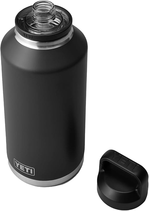 8 Best 64 oz Water Bottles: Durable, Reliable & Expert-Approved 6 YETI Rambler 64 oz Black Stainless Steel Water Bottle with Leakproof C