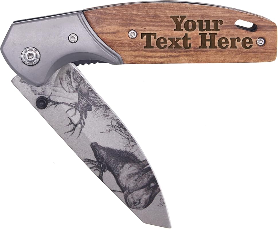 Custom Engraved Folding Pocket Knife: A Personalized Choice for Huntin