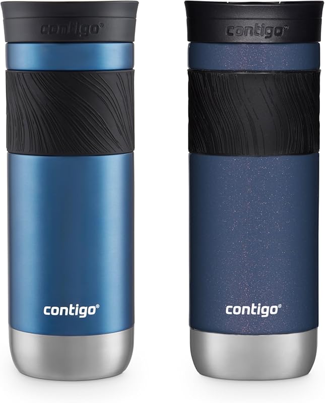 5 Best Insulated Coffee Travel Mugs: Our Top-Rated Picks 4 Contigo SNAPSEAL Insulated Stainless Steel Travel Mug with Grip 20oz.