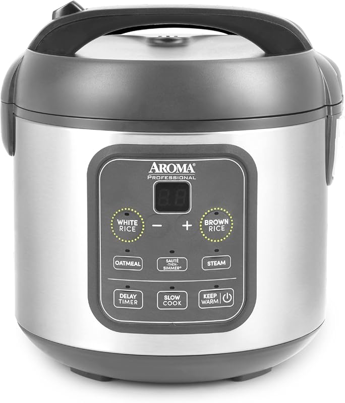 7 Best Aroma Rice Cooker: Expert Picks for Flawless Grains 5 AROMA Digital 4-Cup Rice Cooker, Multicooker, Steamer & Slow Cooker, S