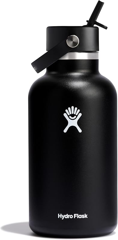 8 Best 64 oz Water Bottles: Durable, Reliable & Expert-Approved 3 Hydro Flask 64 oz Insulated Stainless Steel Water Bottle with Wide Mou