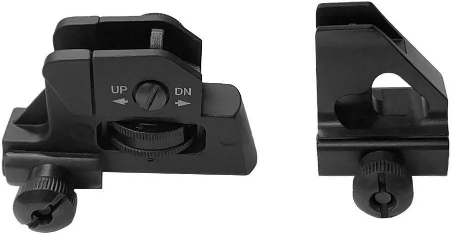 Expert-Approved: 8 Best AR Iron Sights for Quality & Reliability 7 Slim Fixed A2 Front and Rear Iron Sights Set for AR-15 Rifles