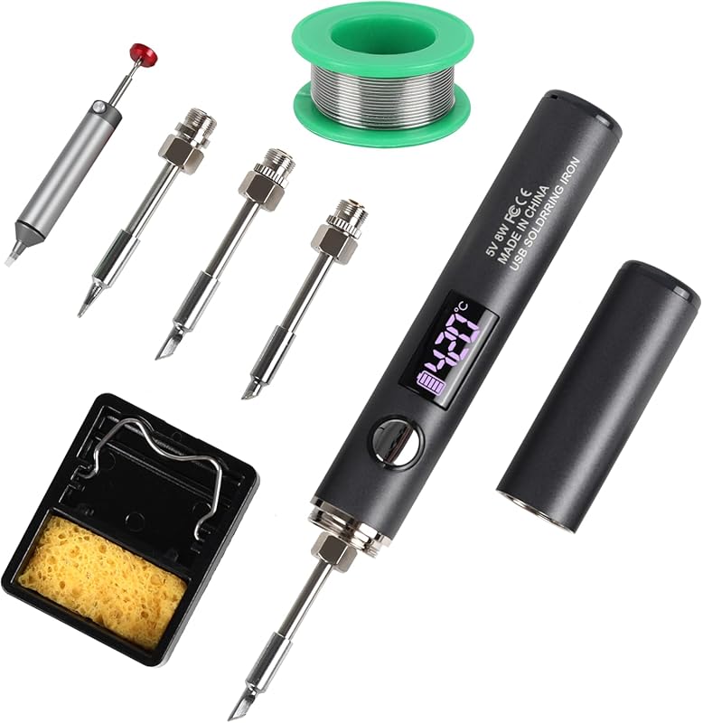 3 Best Battery Powered Soldering Iron: Expert-Approved Quality 3 Battery Powered Soldering Iron for Electronics Repair, Rechargeable US