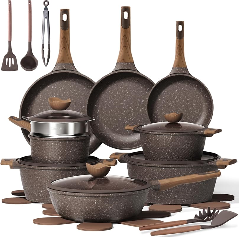 7 Best & Healthiest Cookware: Expert Picks You Can Trust 3 Best Nonstick Pots and Pans Cookware Set - PFOA Free for Healthy Induc