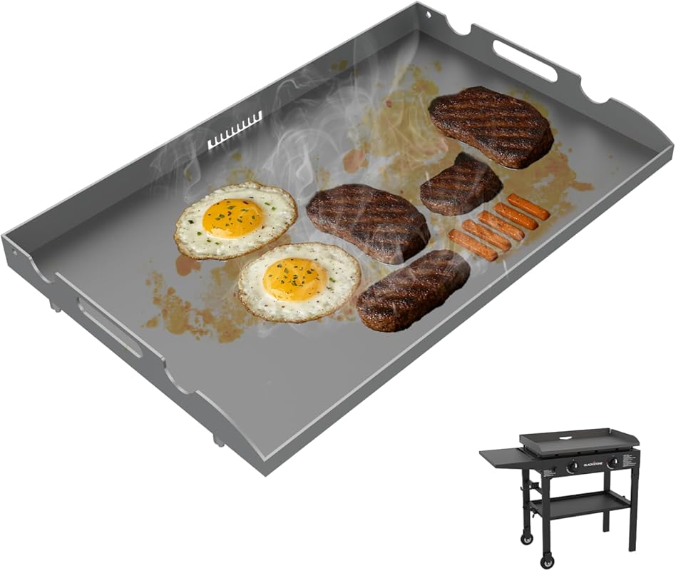 7 Best 28 Inch Griddles: Expert-Vetted for Peak Performance 4 Steel Griddle Top for Blackstone 28-inch Flat Top Grill with Rear Grea