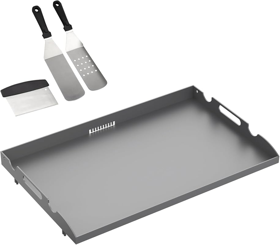 7 Best 28 Inch Griddles: Expert-Vetted for Peak Performance 8 28 Inch Flat Top Griddle Replacement for Blackstone with Spatula Set a