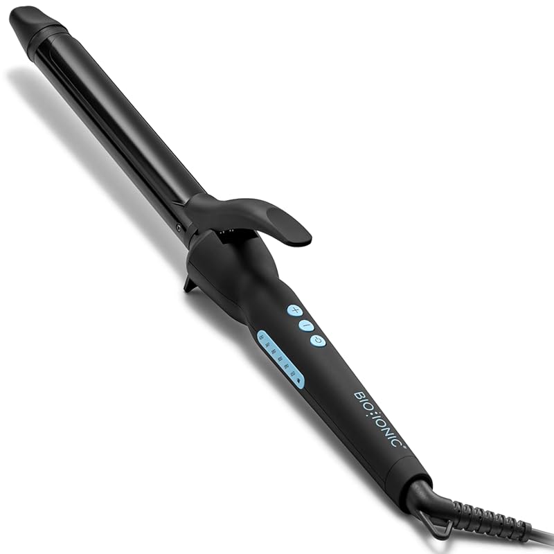 Top 10 Best Curling Iron For Waves: Expert-Approved for Perfect Hair 7 Bio Ionic Long Barrel Curling Iron for Waves with Moisture Heat and Na