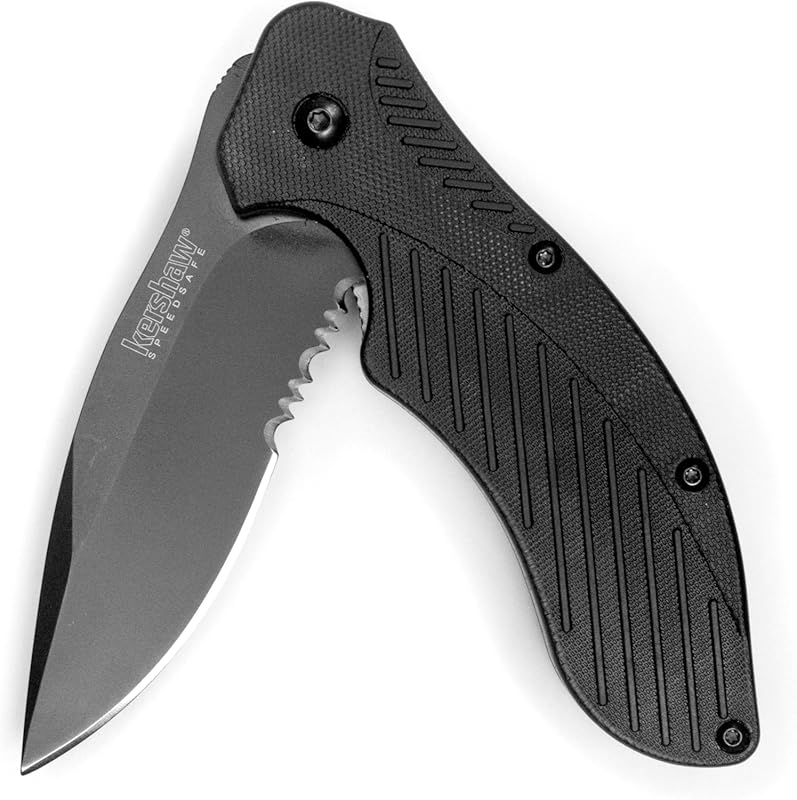 3 Best Knife Steel for EDC: Our Expert's Top Picks 3 Kershaw Clash Black Serrated Pocketknife: 3