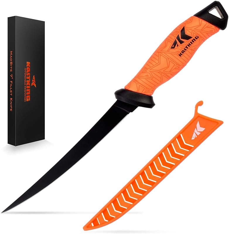 6 Best Knives for Cutting Fish: Expert Picks for Flawless Fillets 6 KastKing Speed Demon Pro Fillet and Boning Knife for Cutting Fish, Ger
