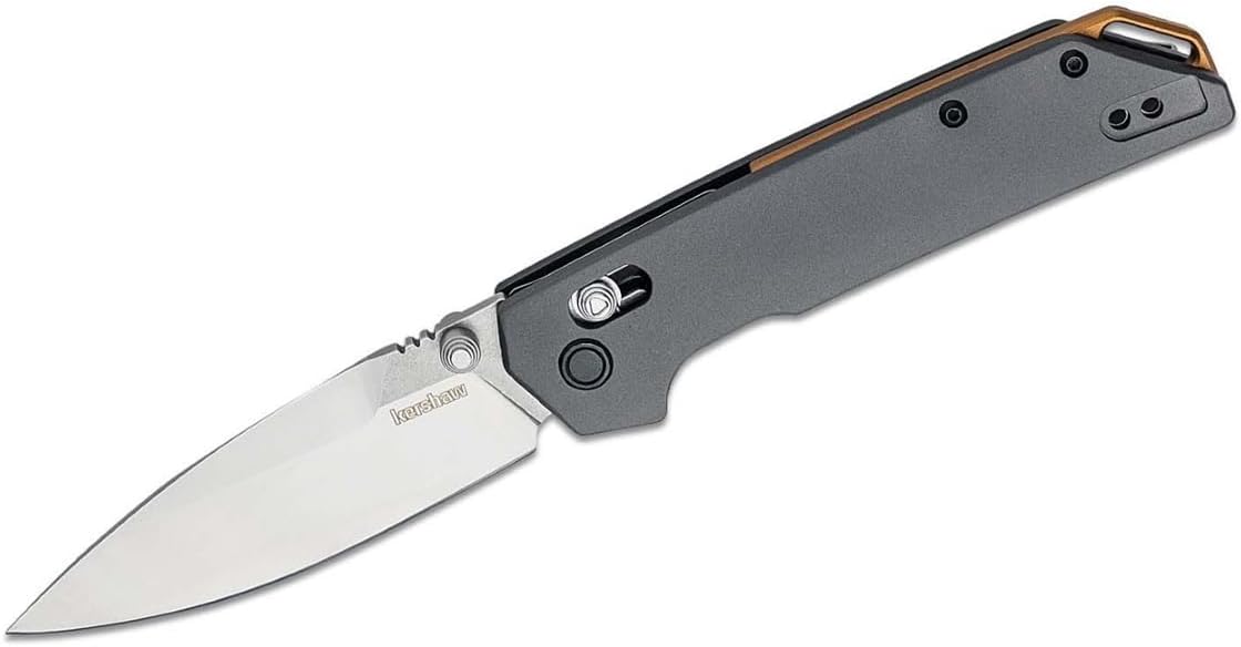 4 Best Knife EDC: Expert-Approved for Quality Carry 2 Kershaw Iridium Reverse Tanto Folding EDC Knife: D2 Steel Blade, DuraL