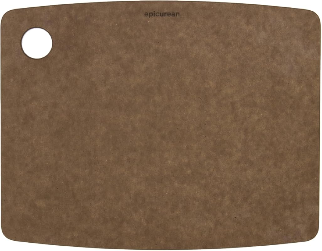 Epicurean Kitchen Series Cutting Board in Nutmeg, Sized 14.5 by 11.25 