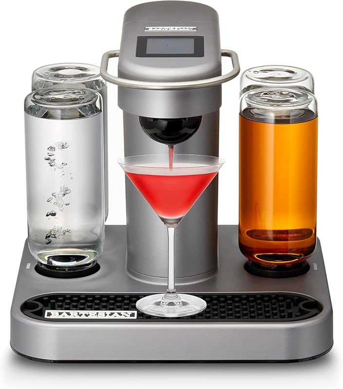 Bartesian Cocktail and Margarita Machine for Home Bars with Simple Ope