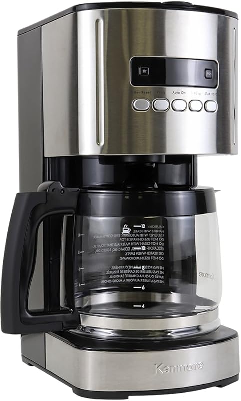 5 Best Coffee Maker Reviews: Expert Guide to Superior Brews 2 Kenmore 12 Cup Programmable Drip Coffee Maker with Glass Pot, Regular/