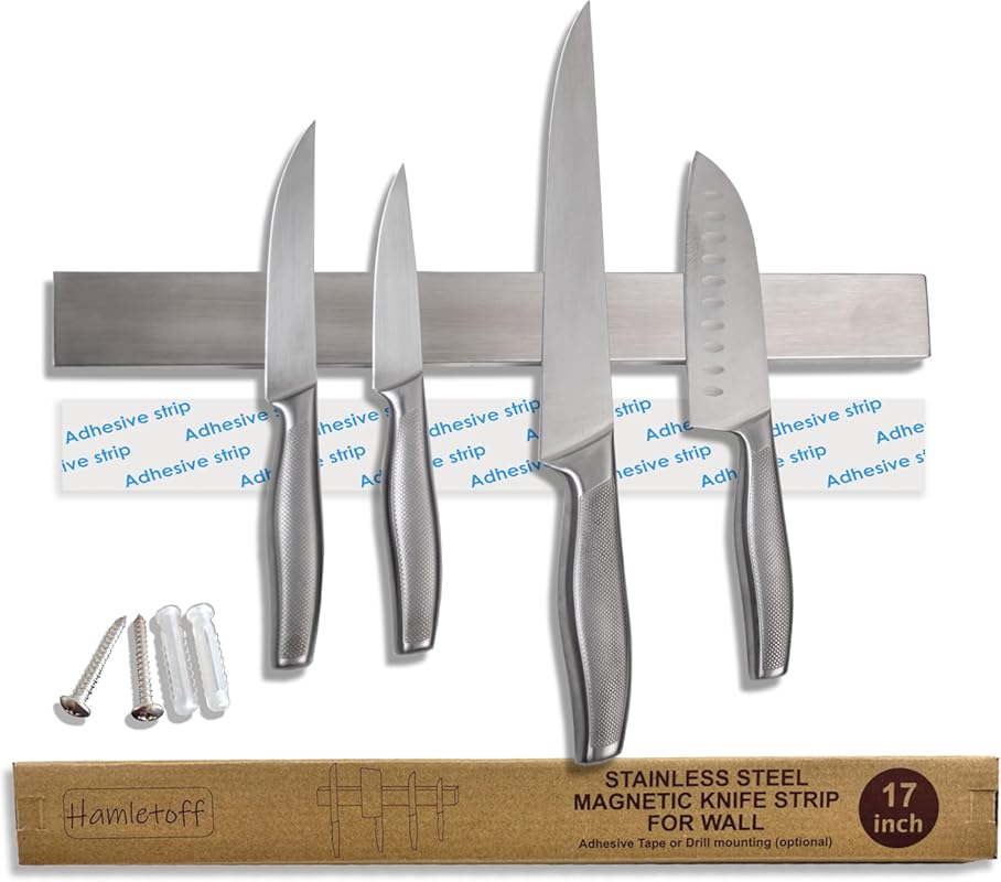 5 Best Knife Materials: Expert Picks for Superior Blades 4 Stainless Steel Magnetic Knife Holder: A Durable Wall-Mounted Solution