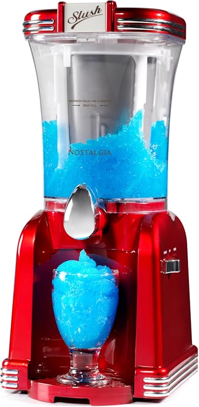 Nostalgia Frozen Drink Maker: 32 oz. Margarita Machine with Stainless 