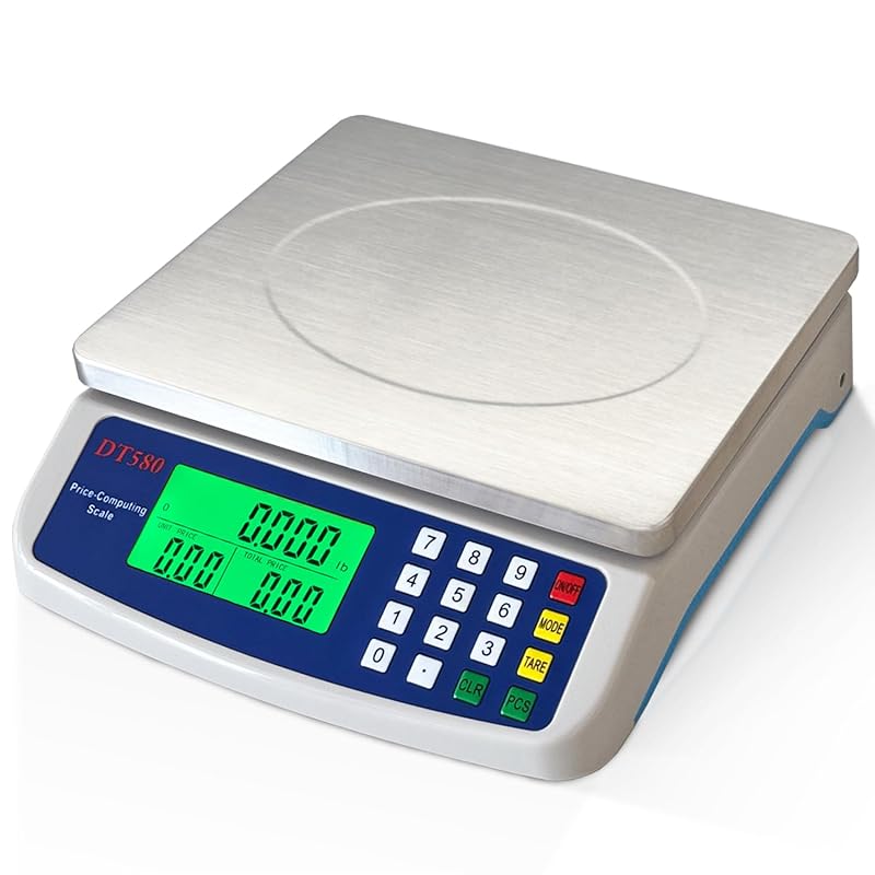 Stainless Steel Digital Kitchen Scale, Large Capacity for Baking, Cook
