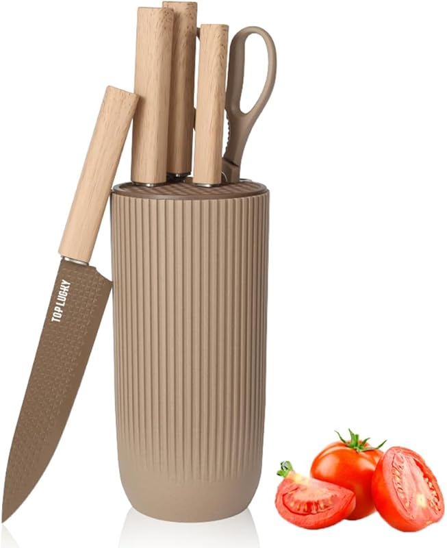 7 Best Knife Sets for Home Kitchen: Expert-Rated Quality 2 Wiztoynia 6-Piece Stainless Steel Kitchen Knife Set for Home with Univ