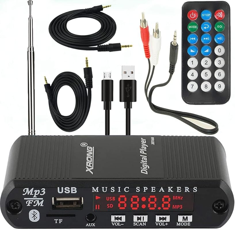 5 Best Portable Audio Players for Tidal: Expert Picks for Hi-Res Sound 2 Bluetooth Audio Receiver and MP3 Player with FM Radio, SD Card, USB, a