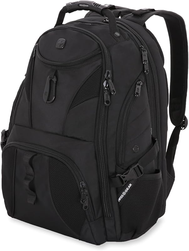 SWISSGEAR 1900 Laptop Backpack, Designed for 17-inch Laptops with a Ta