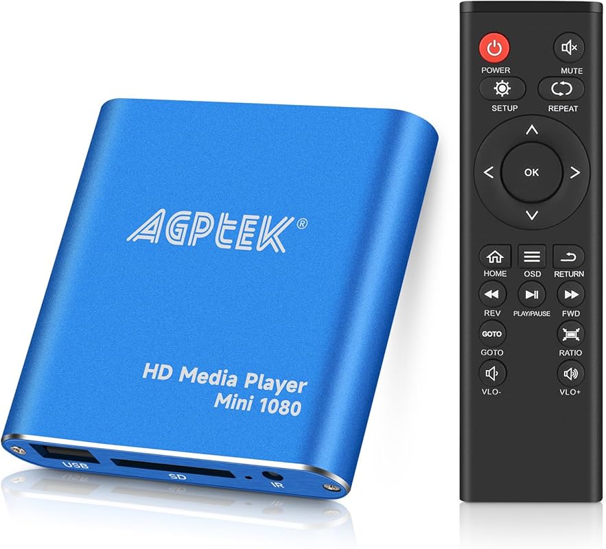 5 Best Portable Audio Players for Tidal: Expert Picks for Hi-Res Sound 5 HDMI Media Player, 1080p Full-HD for HDD, USB Drive, and SD Card.