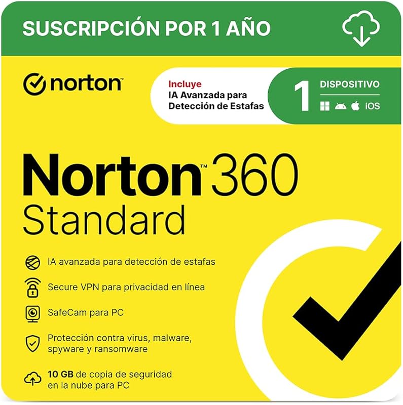 4 Best Antivirus for Laptop Free: Expert Choices 4 Norton 360 Standard: Reliable Antivirus Software for Laptops, featurin