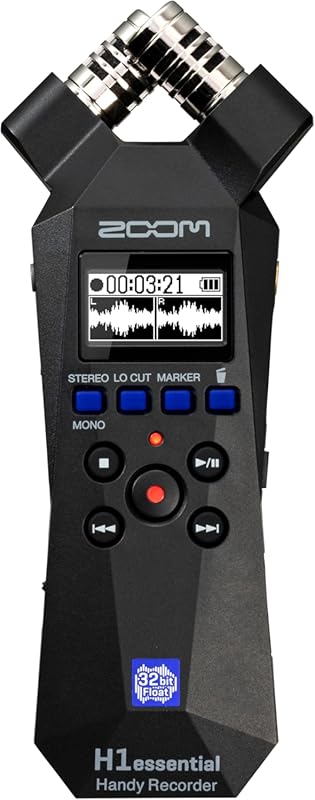 Top 5 Portable Audio Recorders for Bass: Expert Picks 2 Zoom H1 Essential portable handheld audio recorder with stereo mics an