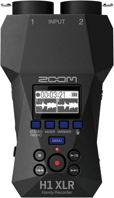 Zoom H1 Portable Audio Recorder for Video, Filmmaking, and Podcasting 