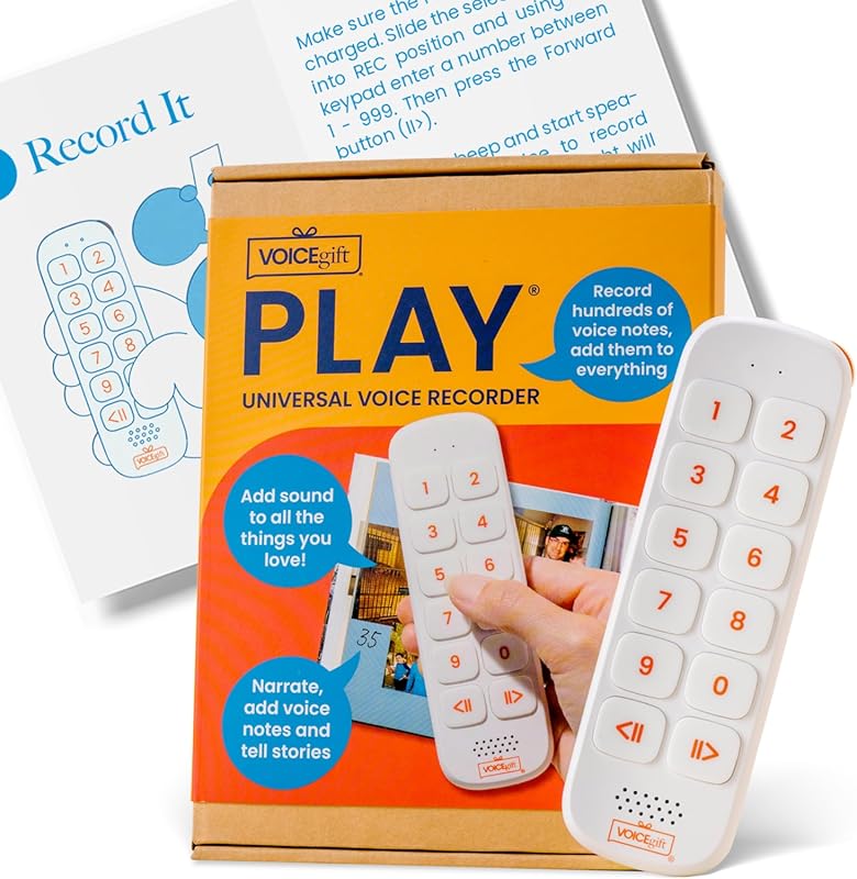Expert Picks: 5 Best Portable Audio Recorders for Interviews 5 VOICEGIFT Play, 10 Hour Capacity Screen-Free Voice Recorder, Playback