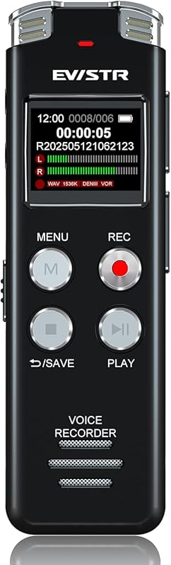 Expert Picks: 5 Best Portable Audio Recorders for Interviews 4 128GB Digital Voice Recorder Voice Activated Recorder with Playback -