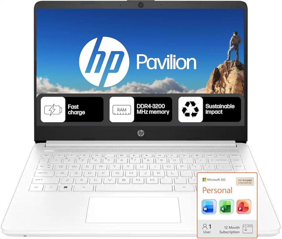 6 Best Affordable Laptops For Home Use: Quality Picks You Can Trust 3 HP Laptop: Intel Processor, 8GB RAM, 64GB SSD, Anti-Glare Display, Lon