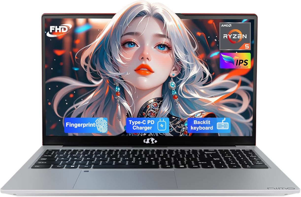 6 Best Affordable Laptops For Home Use: Quality Picks You Can Trust 5 NIMO 15.6-inch IPS FHD Laptop: AMD Ryzen 5, 16GB RAM, 512GB SSD for Ho