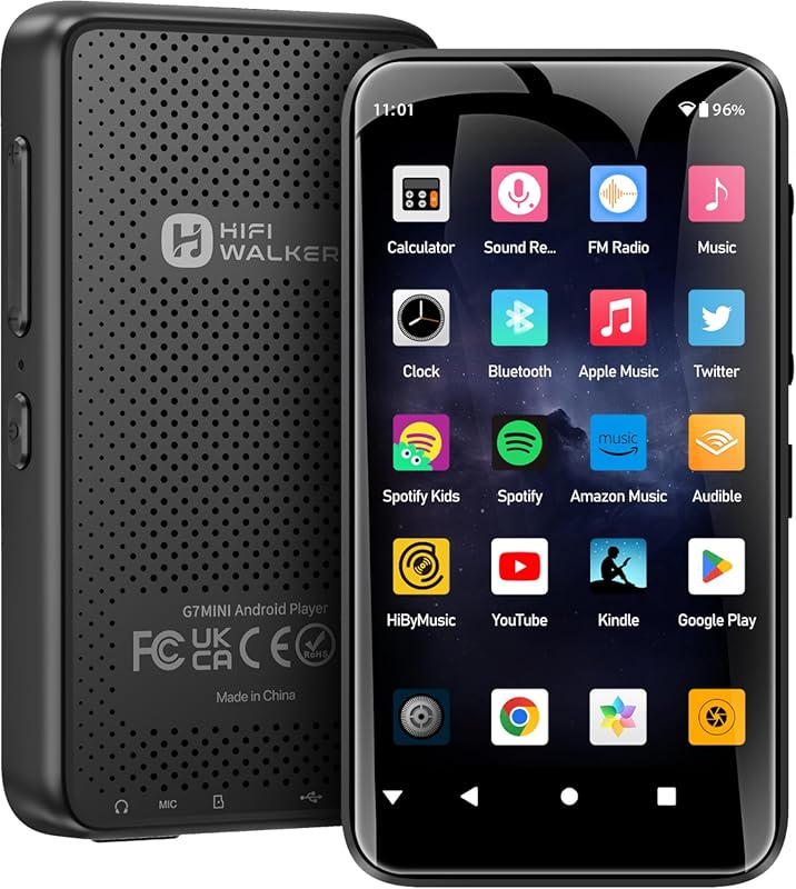 10 Best Portable Audio Book Player for Windows: Expert Picks 3 Android MP3 Player with WiFi, Bluetooth, and Touchscreen for Spotify,