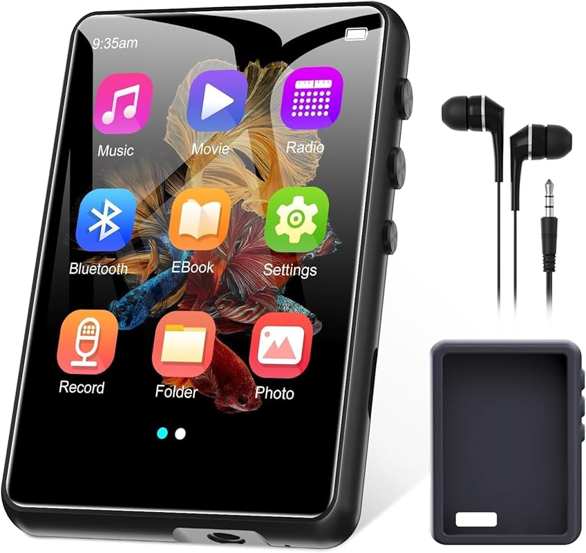 10 Best Portable Audio Book Player for Windows: Expert Picks 4 Portable MP3 Player with Bluetooth 5.4, HiFi Music, FM Radio, HD Speak